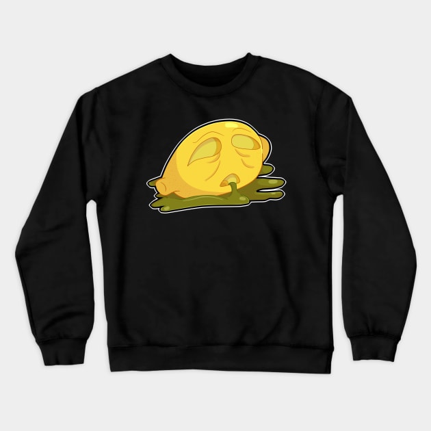 Mushy Lemon Crewneck Sweatshirt by Pokepony64